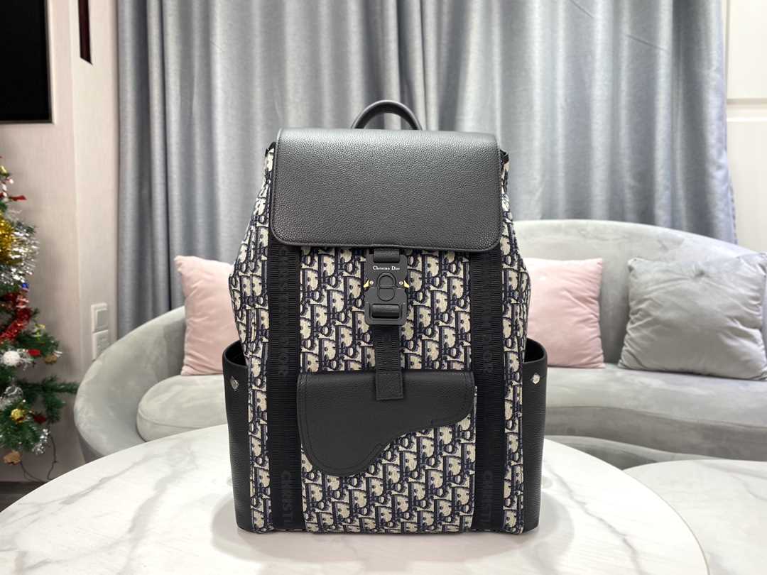 Dior Bags Backpack Replica Online Cowhide Oblique