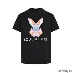 Good Louis Vuitton Clothing T-Shirt Printing Unisex Cotton Short Sleeve