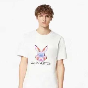 Supplier in China Louis Vuitton Clothing T-Shirt Printing Short Sleeve